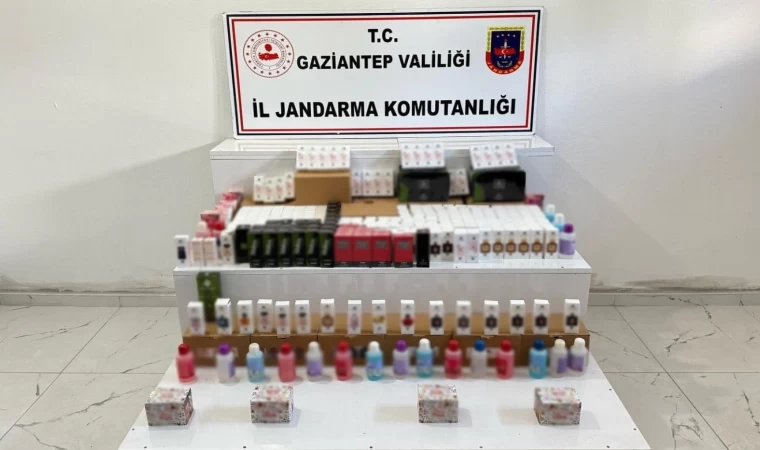 Gaziantep’te 1 milyon TL değerinde kaçak parfüm ele geçirdi