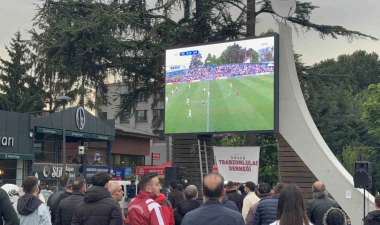 Gençlik ligi finali dev ekranda