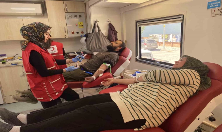 Gölpazarı kan bağışında rekor kırdı