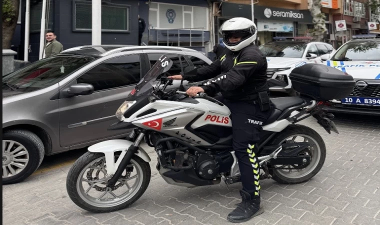 Gönen’de motorize polis ekipleri göreve başladı