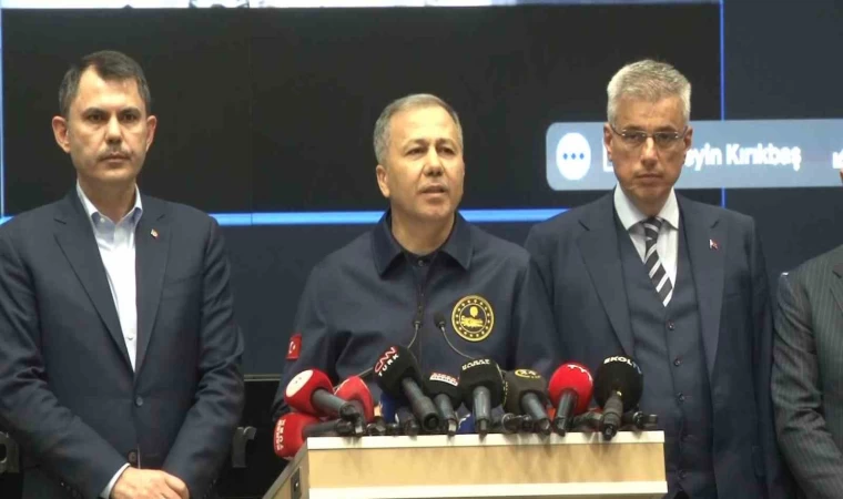 İçişleri Bakanı Ali Yerlikaya: ”127 artçı deprem meydana geldi”