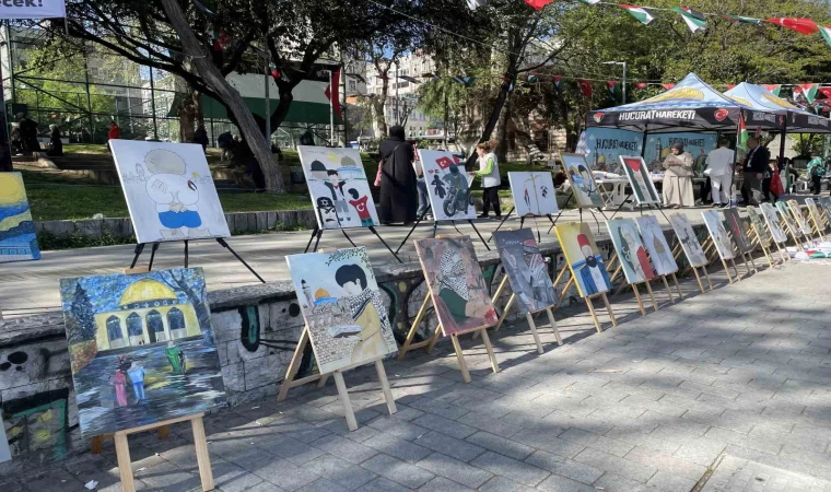 İstanbul fethinin merkezinde Gazze çadırı