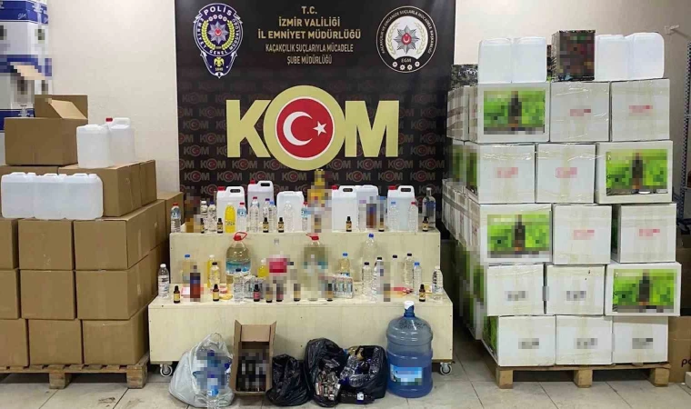 İzmir’de kaçakçılık operasyonu: 6 milyon liralık malzeme ele geçirildi
