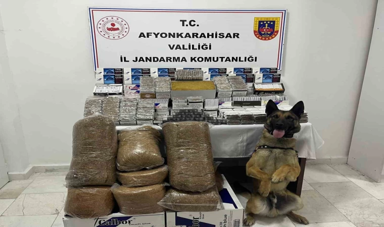 Jandarmadan kaçak makaron operasyonu