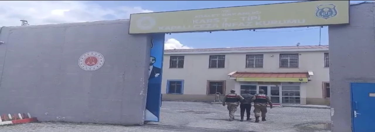 Kars’ta hakkında 4 yıl hapis cezası bulunan 1 kişi yakalandı