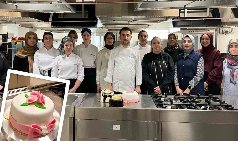 KASEM’de Kendi Yaş Pastalarını Yapıp Sertifika Aldılar