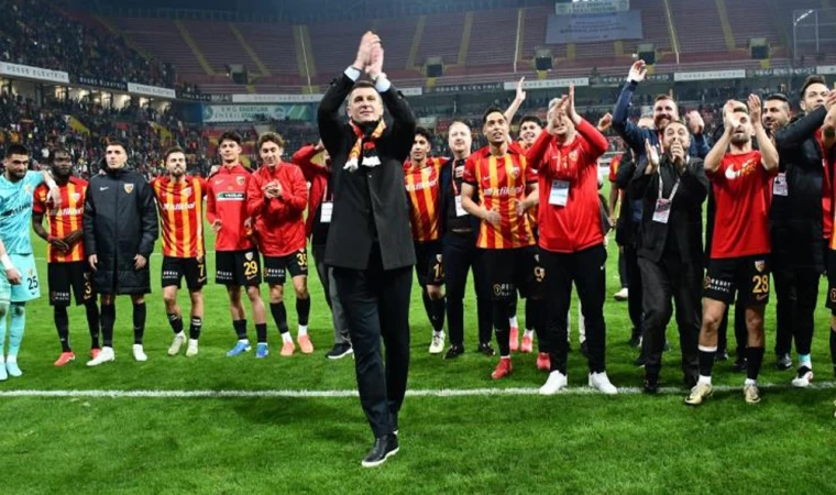 Kayserispor, Jakirovic ile 24 puan topladı