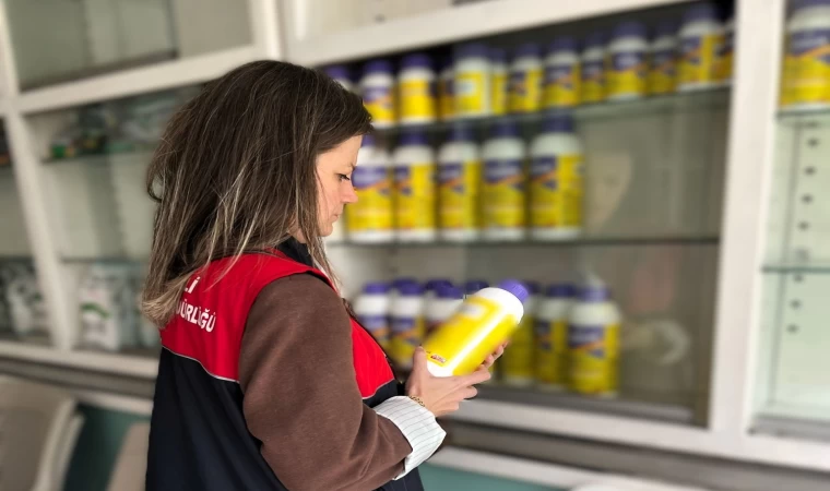 Kırklareli’nde bitki koruma ürünü satışı yapan bayileri denetlendi