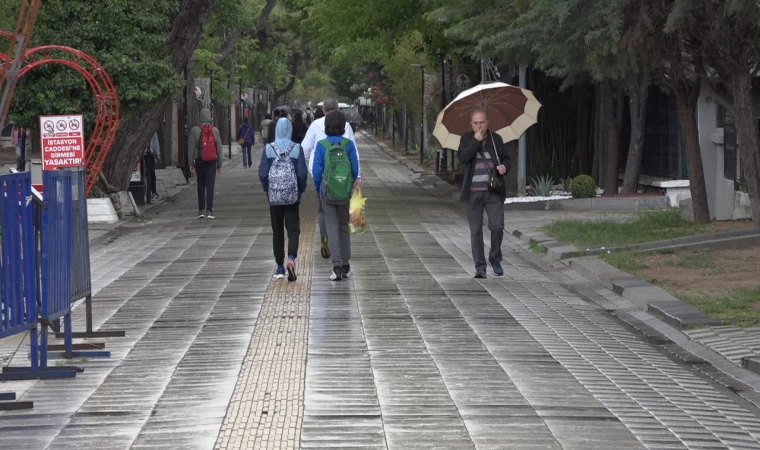 Kırklareli’nde sağanak yağış etkili oldu