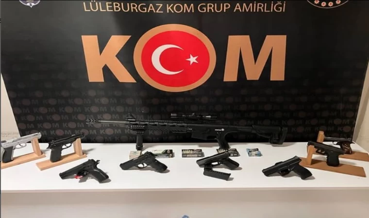 Kırklareli’nde suç örgütü operasyonunda 14 gözaltı