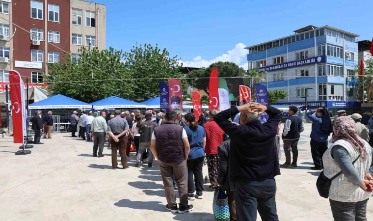 Köşk’te dağıtılan binlerce Ata Tohumu kısa sürede tükendi