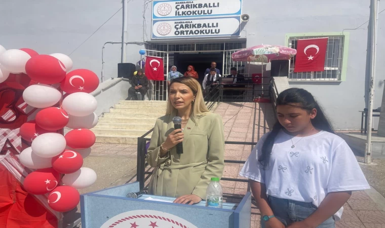 Kula’nın Çarıkballı Mahallesi’nde 23 Nisan coşkusu