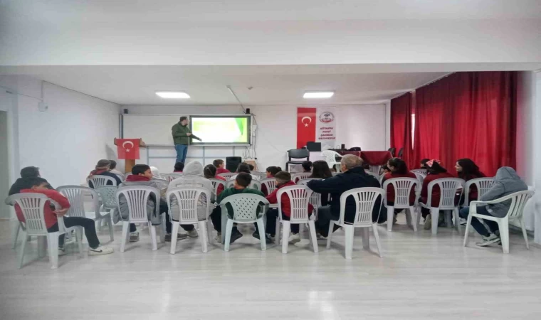 Kütahya DKMP’den öğrencilere biyolojik çeşitlilik, biyokaçakçılık ve yaban hayatı eğitimi