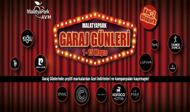 MalatyaPark AVM’de ”Garaj Günleri” başlıyor