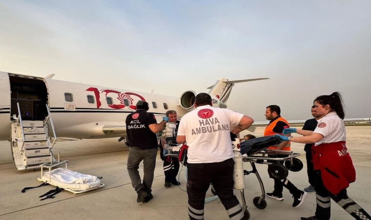 Mersin’den Ankara’ya umut dolu hava nakli gerçekleştirildi