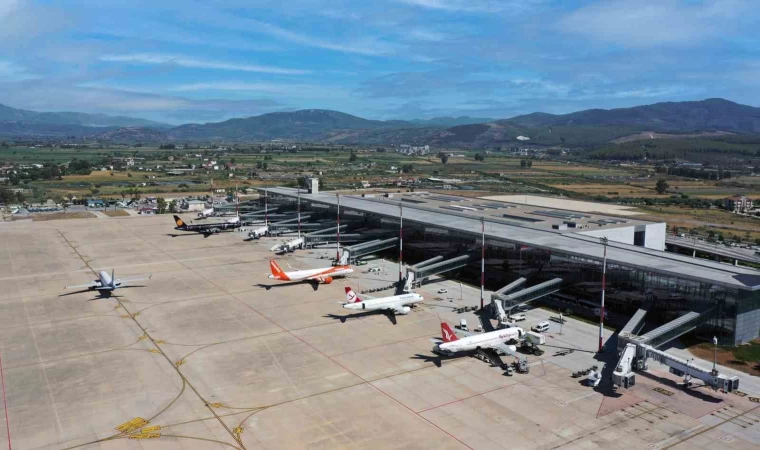 Milas-Bodrum Havalimanı Mart ayında 109 bin 367 yolcuya hizmet verdi
