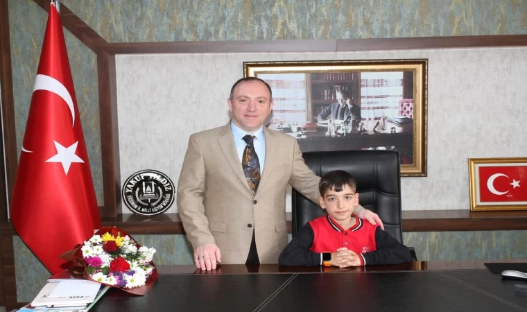 Millî Eğitim Müdürü Yakup Yıldız’ın 23 Nisan Ulusal Egemenlik ve Çocuk bayramı mesajı