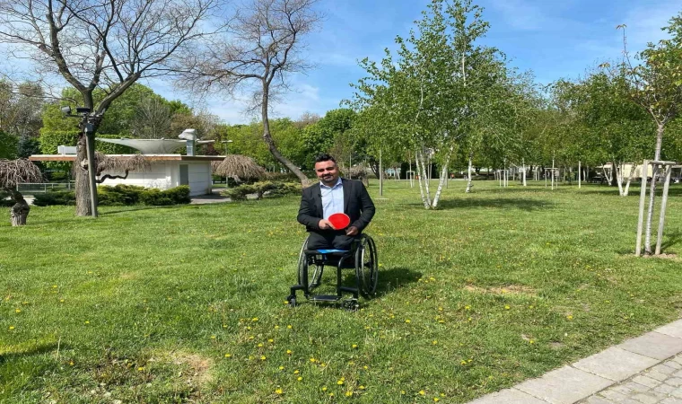 Milli para masa tenisçi Nesim Turan, 19 yıllık sporculuk kariyerini noktaladı