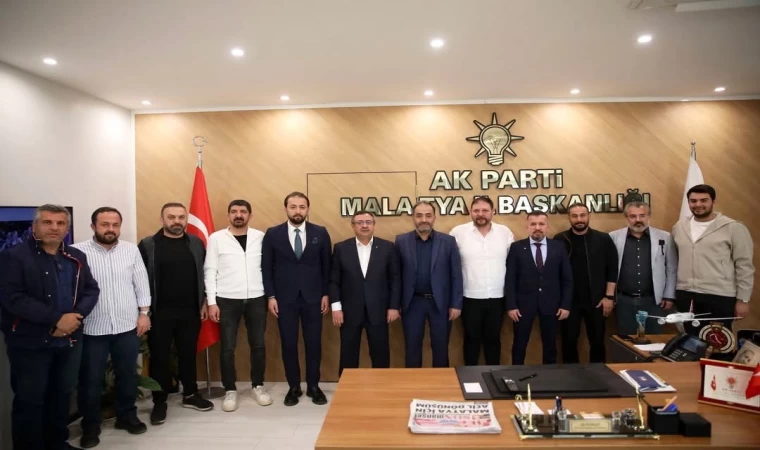 MİMDER Heyetinden AK Parti İl Başkanına ziyaret