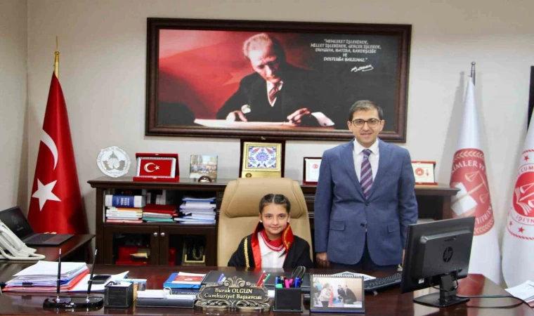 Minik öğrenciler Cumhuriyet Başsavcısı oldular