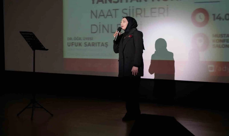 ”Mısralara yansıyan nur” şiir dinletisi” düzenlendi