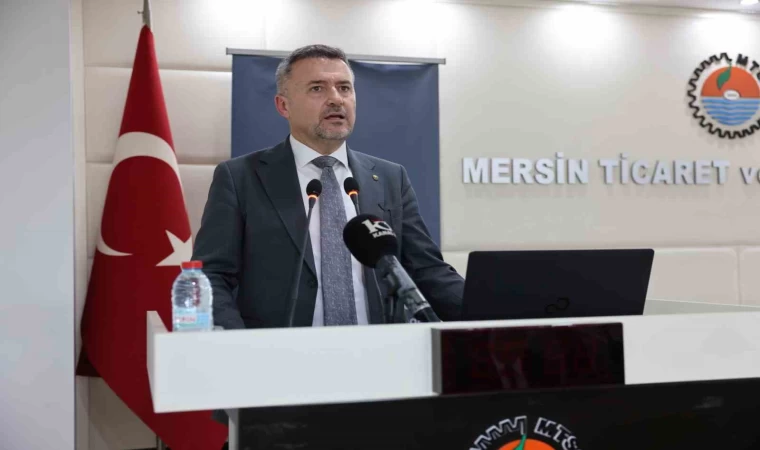 MTSO Başkanı Çakır: ”ABD pazarı Mersin için yeni fırsatlar sunuyor”