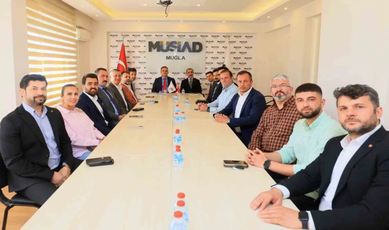 Muğla Valisi Dr. Akbıyık’tan MÜSİAD Muğla Şubesine ziyaret