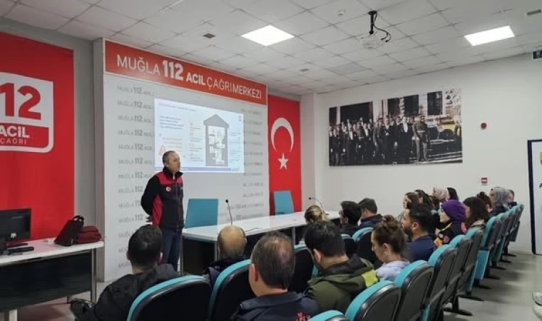 Muğla’da 112 personeline afet farkındalığı eğitimi verildi