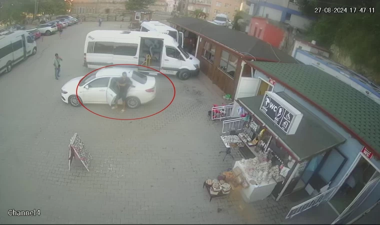 Öfkeli kocanın eşine pompalı tüfekle saldırı anının kamera görüntüleri ortaya çıktı