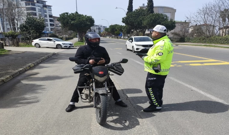 Ordu’da bir haftada 16 binden fazla araç ve sürücüsü denetlendi
