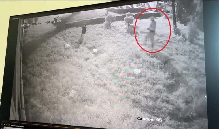 (Özel) Gece ev soyan sakar hırsız, olay yerinde telefonunu düşürdü