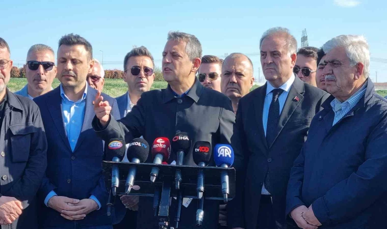 Özgür Özel: ”İmamoğlu’nun bütün programlarına bakın, o çanta jammer çantası”