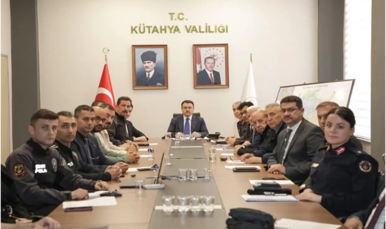 Play-Off maçı öncesi güvenlik toplantısı Kütahya’da gerçekleştirildi