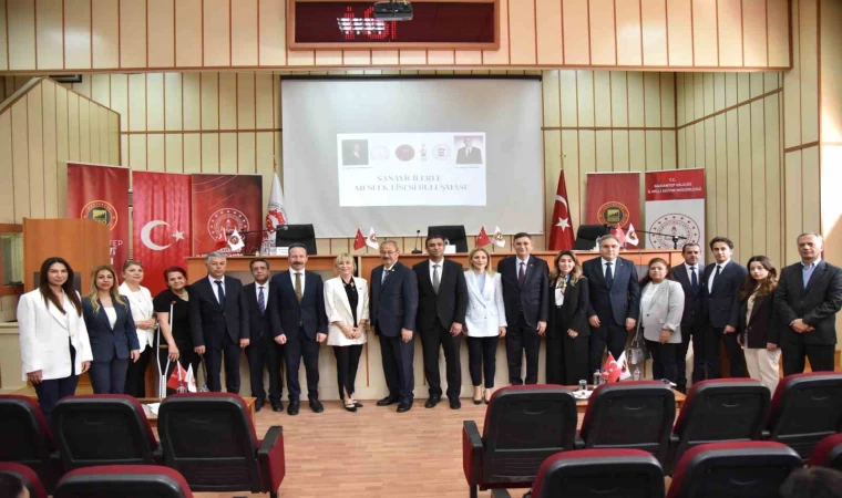 Sanayicilerle meslek liseliler buluştu