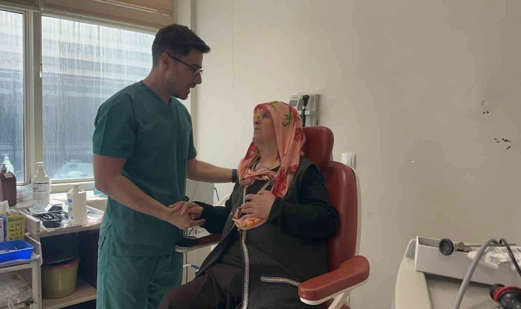 Siirt’te 78 yaşındaki kadının ses sorunu başarılı ameliyatla giderildi