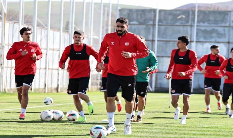 Sivasspor’da Galatasaray maçı hazırlıkları başladı