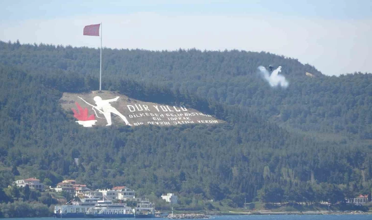 SOLOTÜRK 23 Nisan’da Çanakkale’de nefesleri kesti