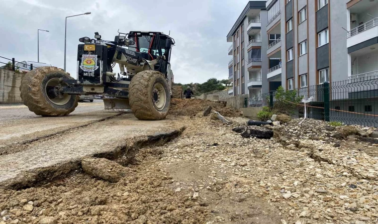 Tarsus Belediyesinden yağış sonrası hızlı müdahale