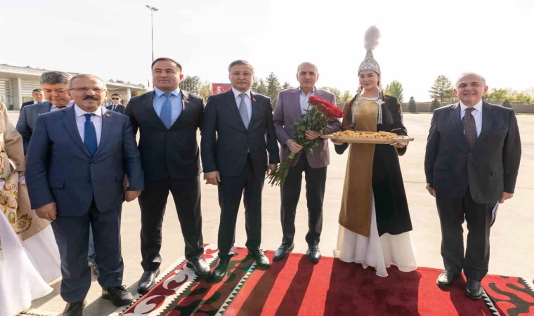 TBMM Başkanı Kurtulmuş Kırgızistan’da