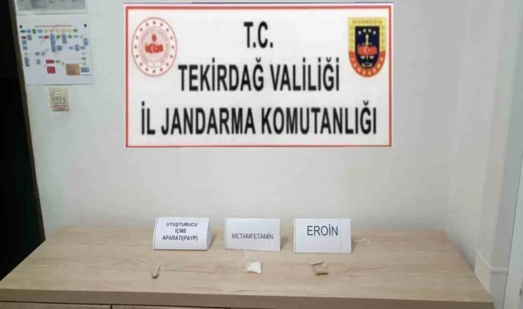 Tekirdağ’da jandarmadan uyuşturucu ve kaçak tütün operasyonları