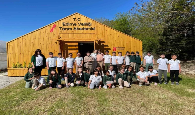 Trakya’nın küçük tarım elçileri yetişiyor