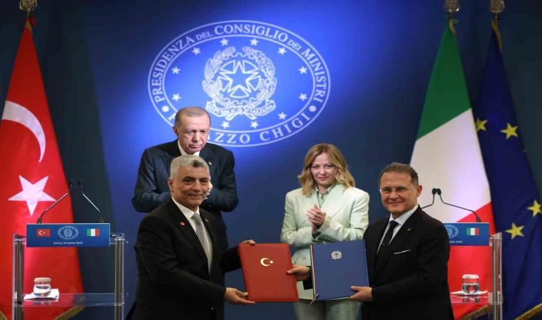 Türkiye ve İtalya arasında 11 anlaşma imzalandı