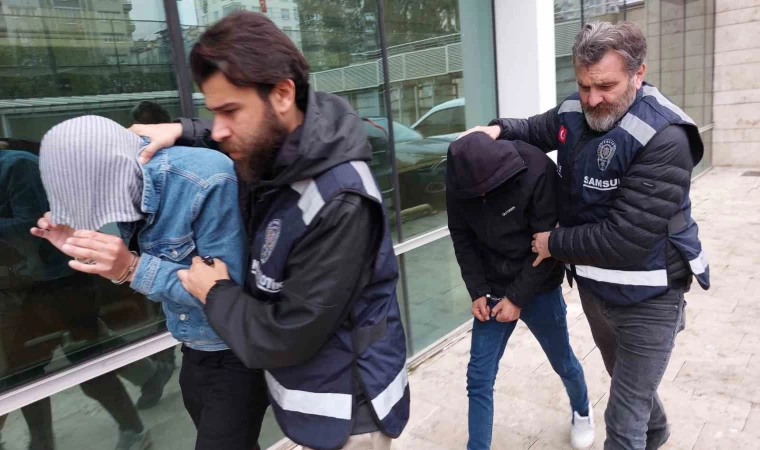 Uyuşturucu ticaretinden 2 kişi adliyeye sevk edildi
