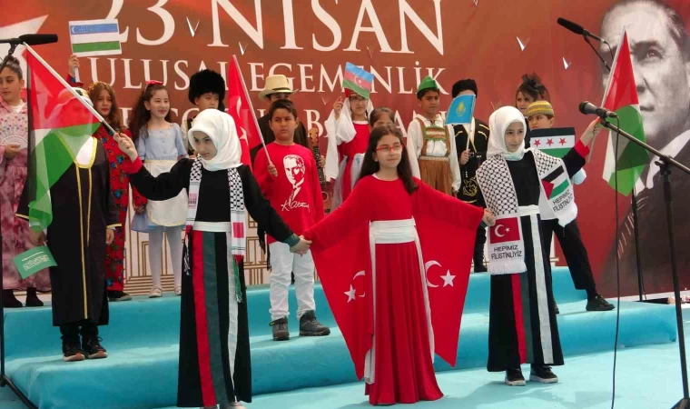 Van’da 23 Nisan coşkuyla kutlandı