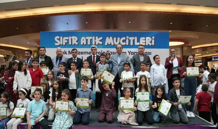 Yeşilyurt’ta çevre için yarıştılar, geleceğe umut oldular