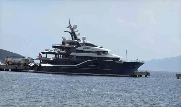 Yüzen saray Bodrum’da: 1 haftalık kira 1.1 milyon euro, yakıt bedeli 5 milyon TL