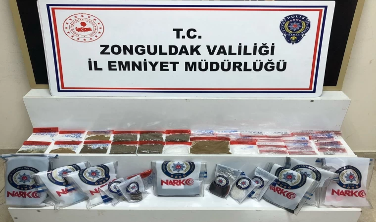 Zonguldak’ta narkotik operasyonunda 3 şüpheliden 1’i tutuklandı