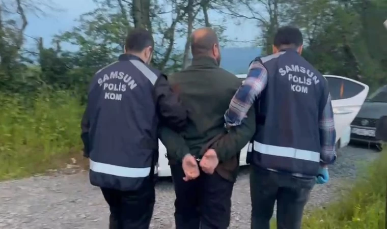 10 yıl hapis cezası ile aranan şahıs bağ evinde yakalandı