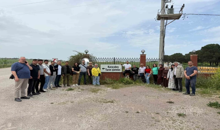 Adanalı çiftçiler inceleme gezisine katıldı