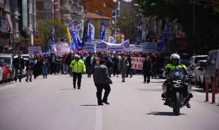 Afyonkarahisar’da 1 Mayıs kutlamaları